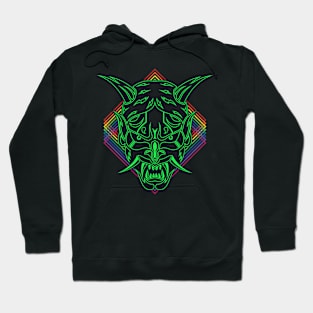 Retro Green Shinigami Hoodie